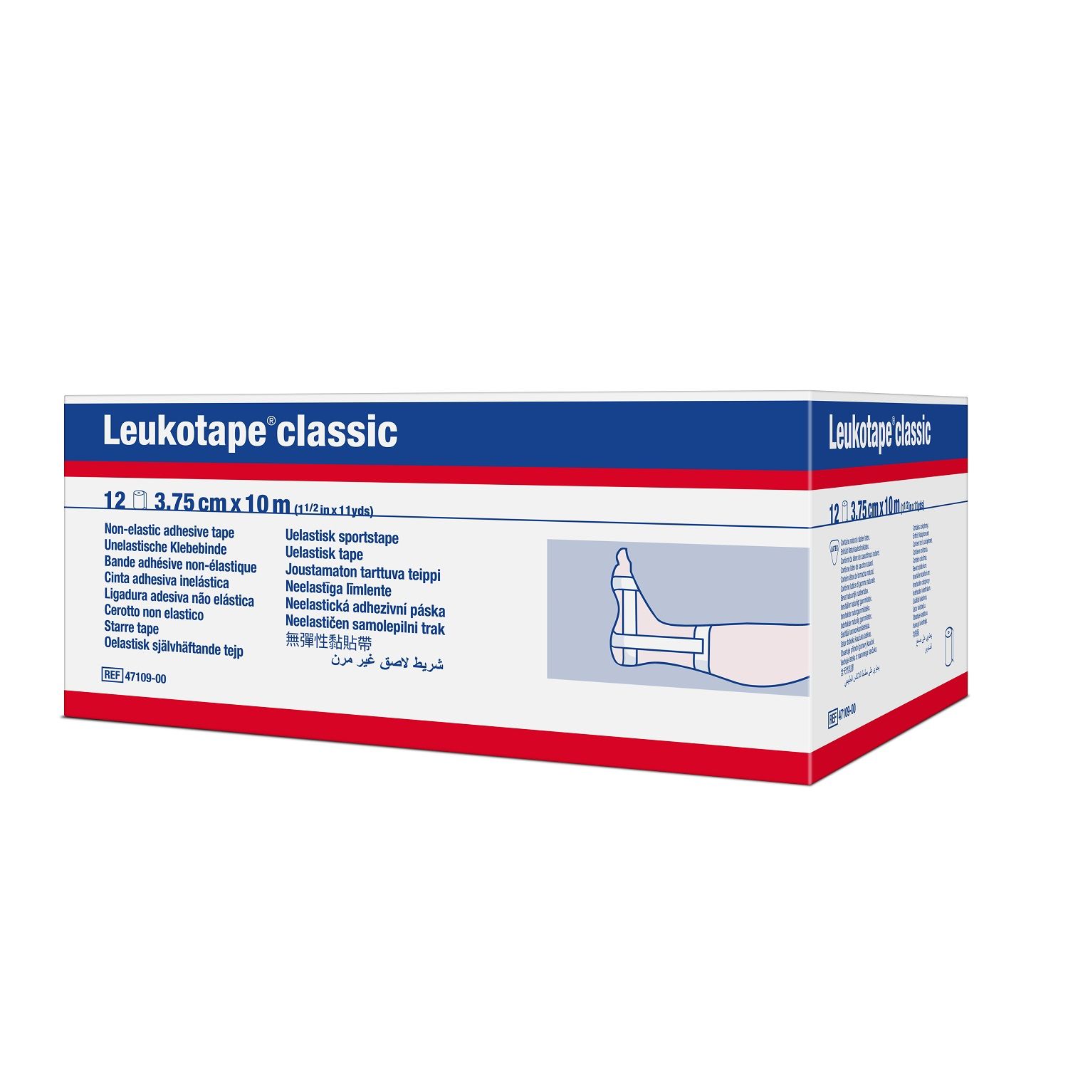 Leukotape classic 3,75 cm x 10 m, 1 Rolle